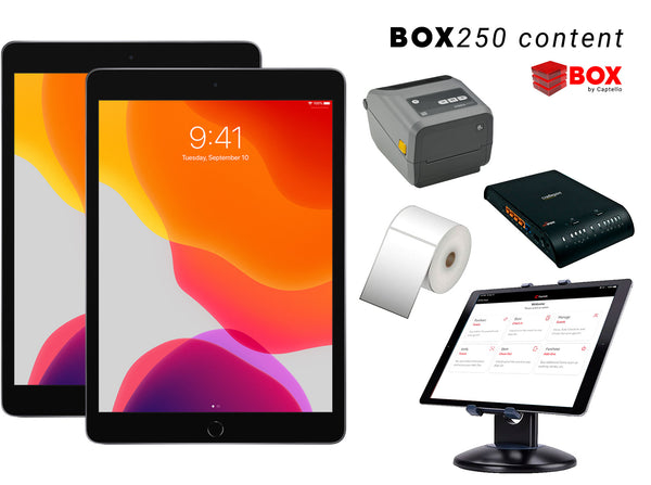 RENT | US Event BOX 250 | 5 Day Minimum – Event in a BOX by Captello