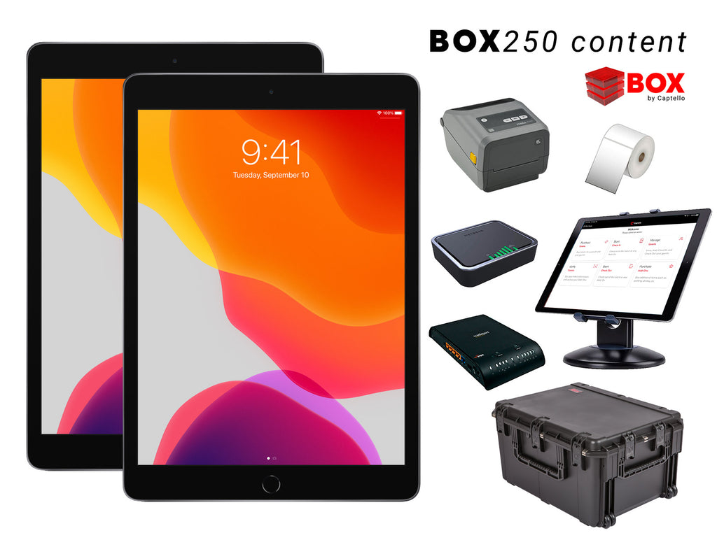 Event In A Box Router Purchase | US Event BOX 250 – Event in a BOX by Captello