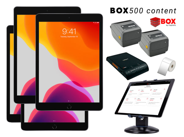 RENT | US Event BOX 500 | 5 Day Minimum – Event in a BOX by Captello