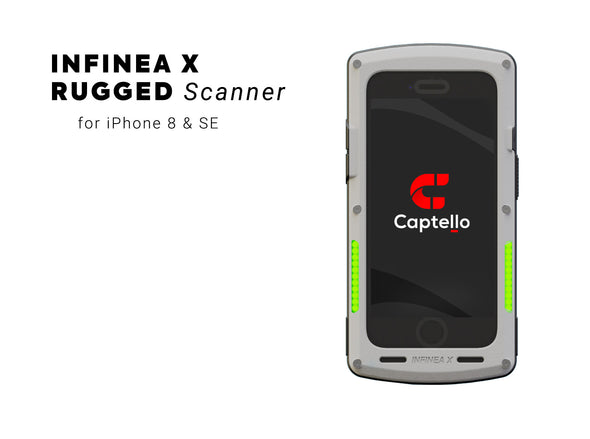 Infinea X Rugged Scanner for iPhone 8 & SE