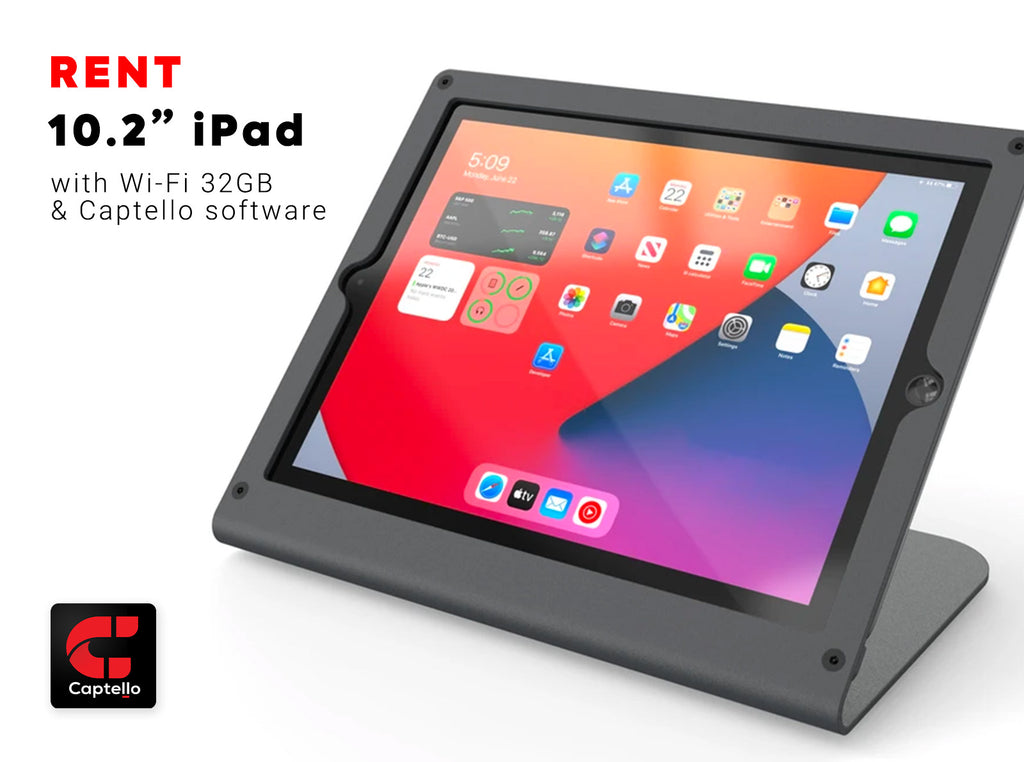 RENT | 10.2" iPad w/Captello Event Management Software | 5 Day Minimum